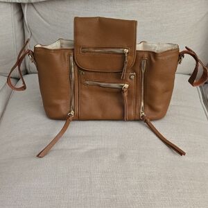 Miss Fong Feaux Leather Stroller Organizer